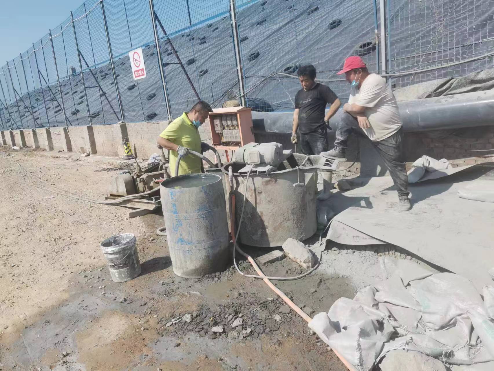 感城镇袖阀管注浆